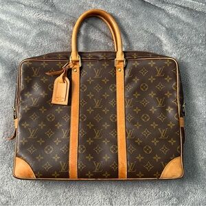 Louis Vuitton Brown Monogram Briefcase